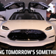 Image for article titled The Tesla Model X Is The Only Car In Detroit That Really Feels Like It's From The Future